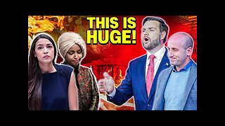 It’s Over! DISASTER for AOC & Omar — JD Vance’s DREADED Revelation CRUSHES Them!