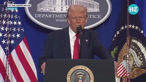 Full Speech_ Trump’s Big Ukraine Update In Rare DOJ Speech, Issues Warning To ‘Enemies’ _ Pam Bondi