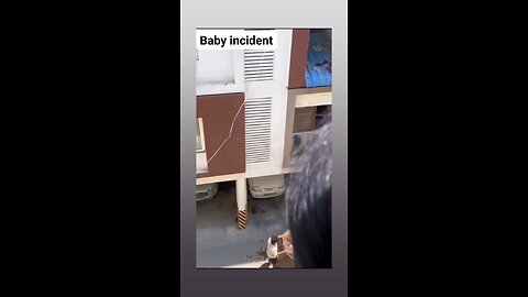 toddler fell from the second floor roof