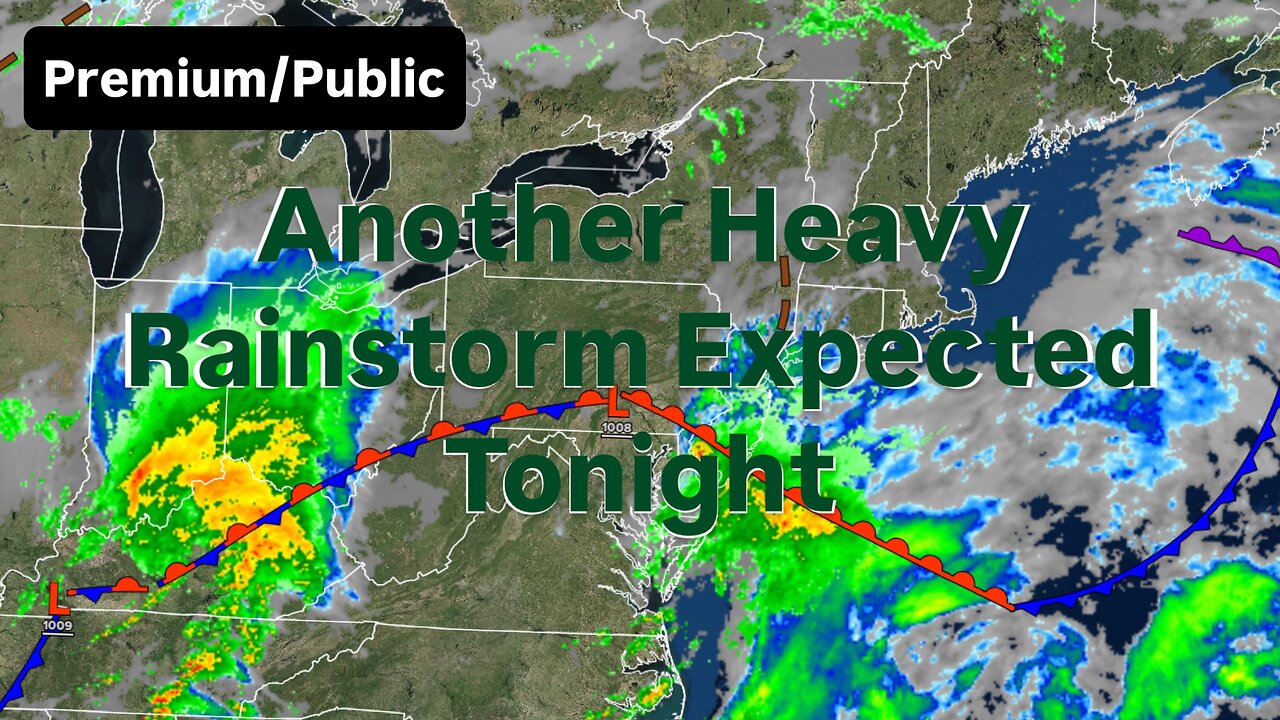 Another Heavy Rainstorm Expected Tonight