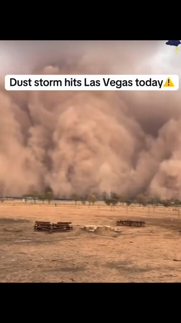 Dust storm hits Las Vegas 7/1/25