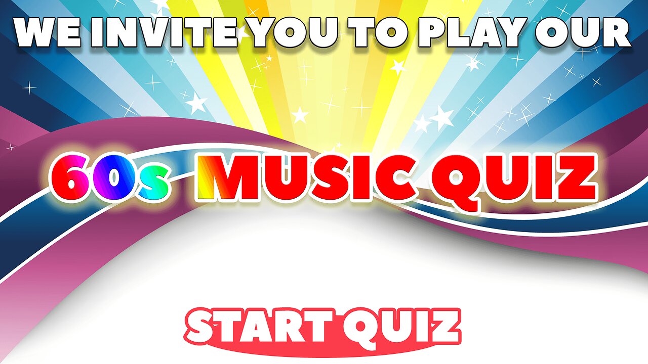 Play Our 60s Music Quiz
