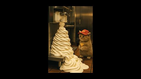 AI Kittens Working in a Café 😺☕ | Cutest Restaurant Staff Ever