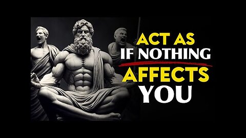Learn To Act As If Nothing Bothers You | Tate Confidential Matrix
