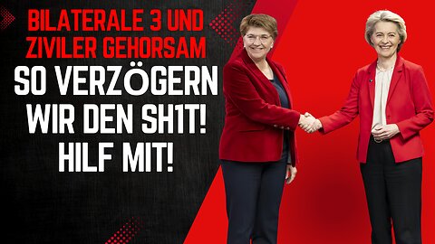 Bilaterale 3: So verzögern wir den Sh1t! Hilf mit! So einfach geht's!