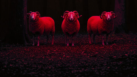 Filtered Pink Noise - Blue Light Filter Sheep Lead You To Sleep - 10 Hours