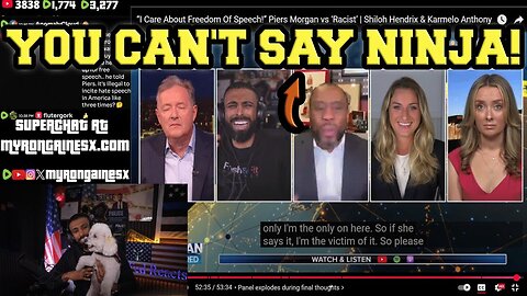 Myron Reacting To His Piers Morgan Interview With A Pissed off FBA When Myron Said THIS!