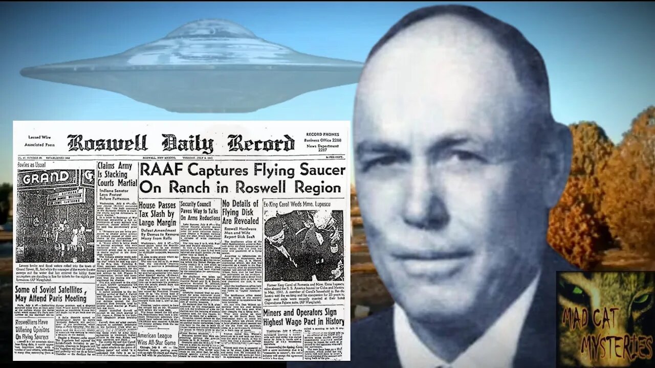 If it weren't for him, we might not know about ROSWELL