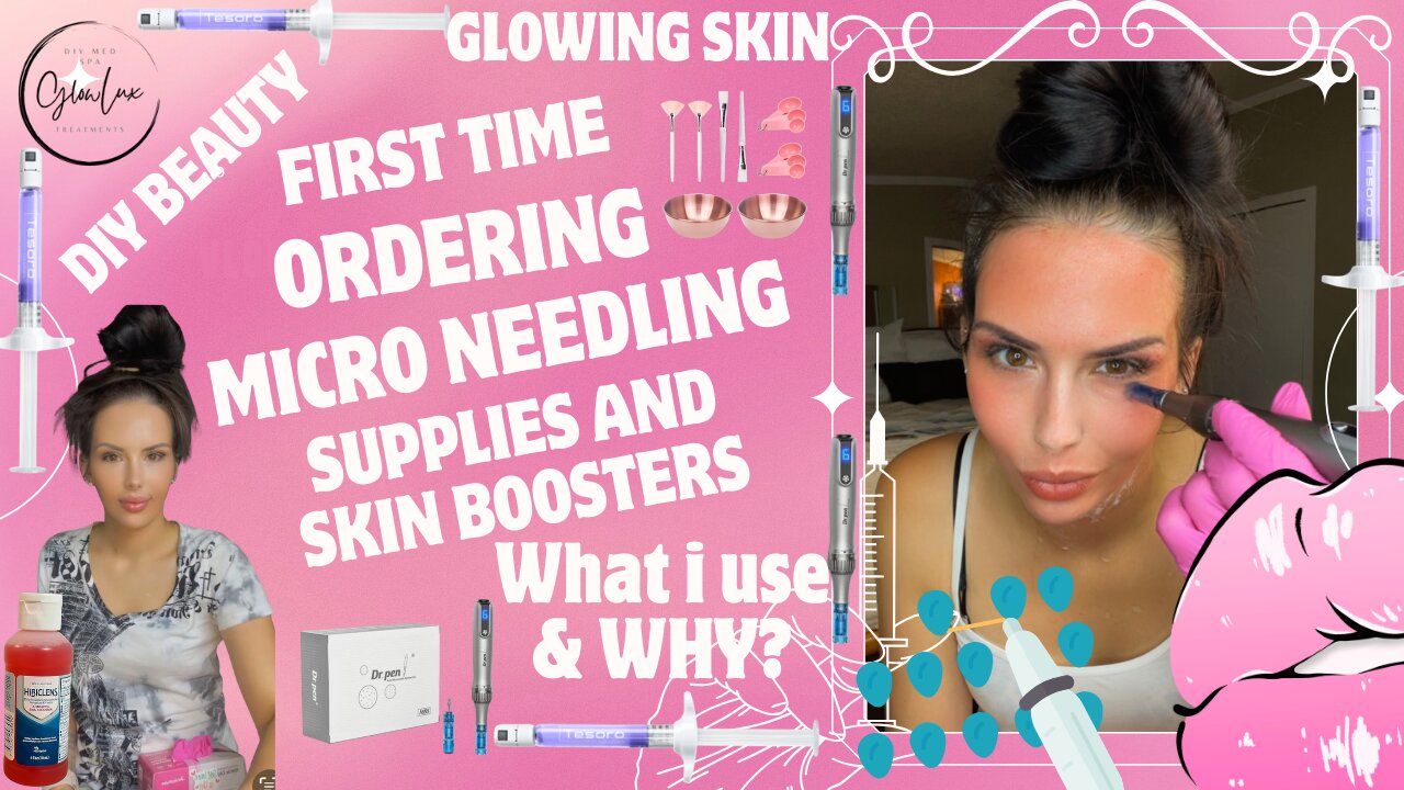 1st shopping LIST for microneedling let’s talk about it