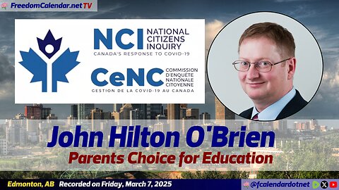 National Citizens Inquiry - John Hilton O'Brien (From Day 2)