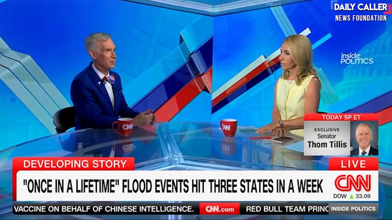 Bill Nye Says To Stop Burning Fossil Fuels To Stop Flooding?!