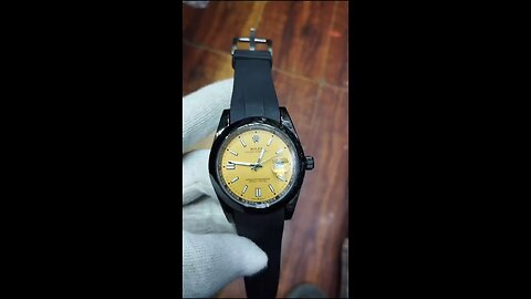 Rolex Gents Wear Silicon Strap Date Working