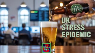 Nearly 64% of UK workers are turning to drink because of job stress, according to a new survey
