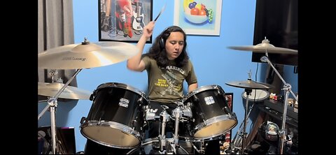 Michael Amadeus ~ Led Zeppelin ~ Stairway to Heaven drum cover