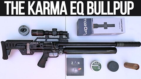 The Karma EQ Bullpup is a High Capacity Airgun Sniper Rifle for Less Than $1000