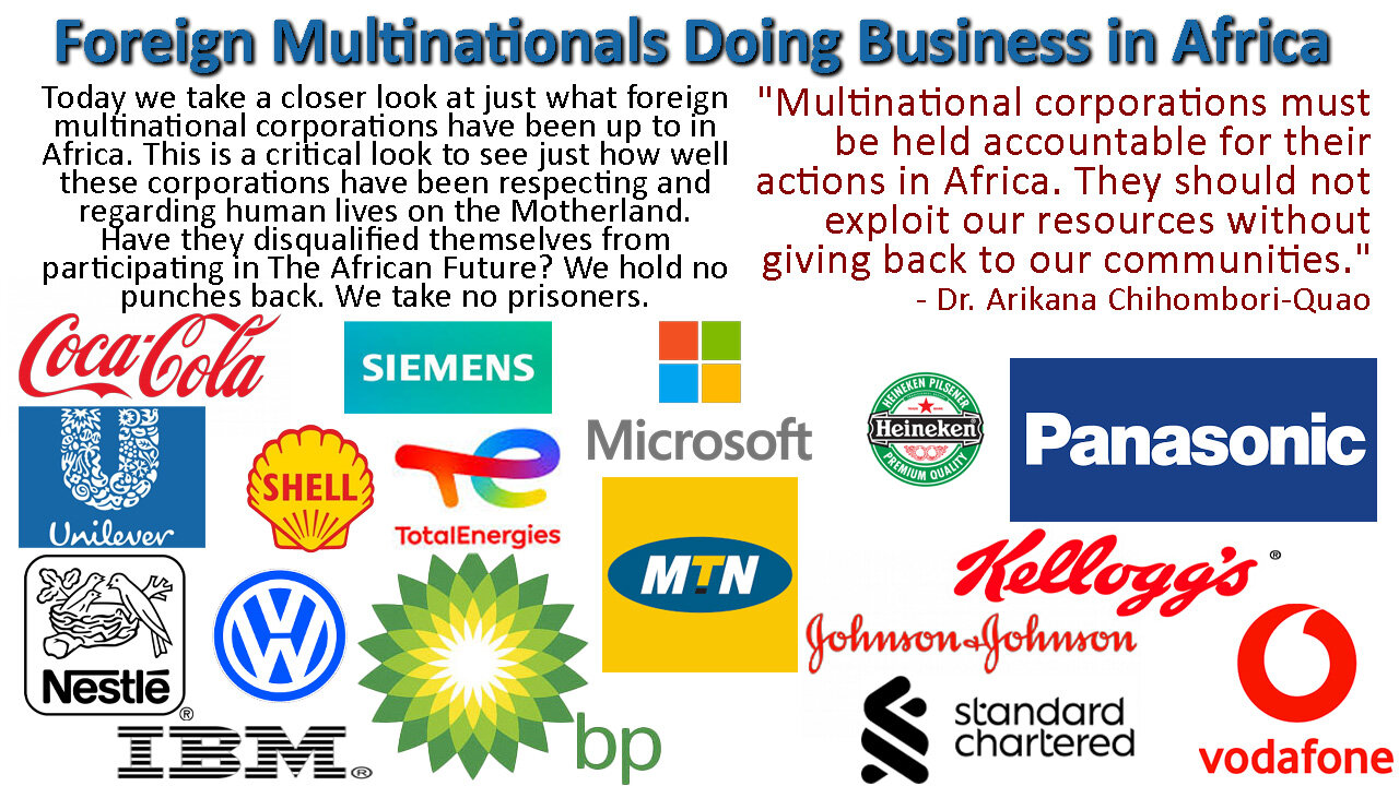 Foreign Multinationals Doing Business in African Nations