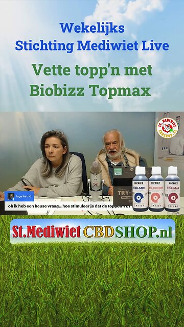 Vette topp'n met Biobizz Topmax