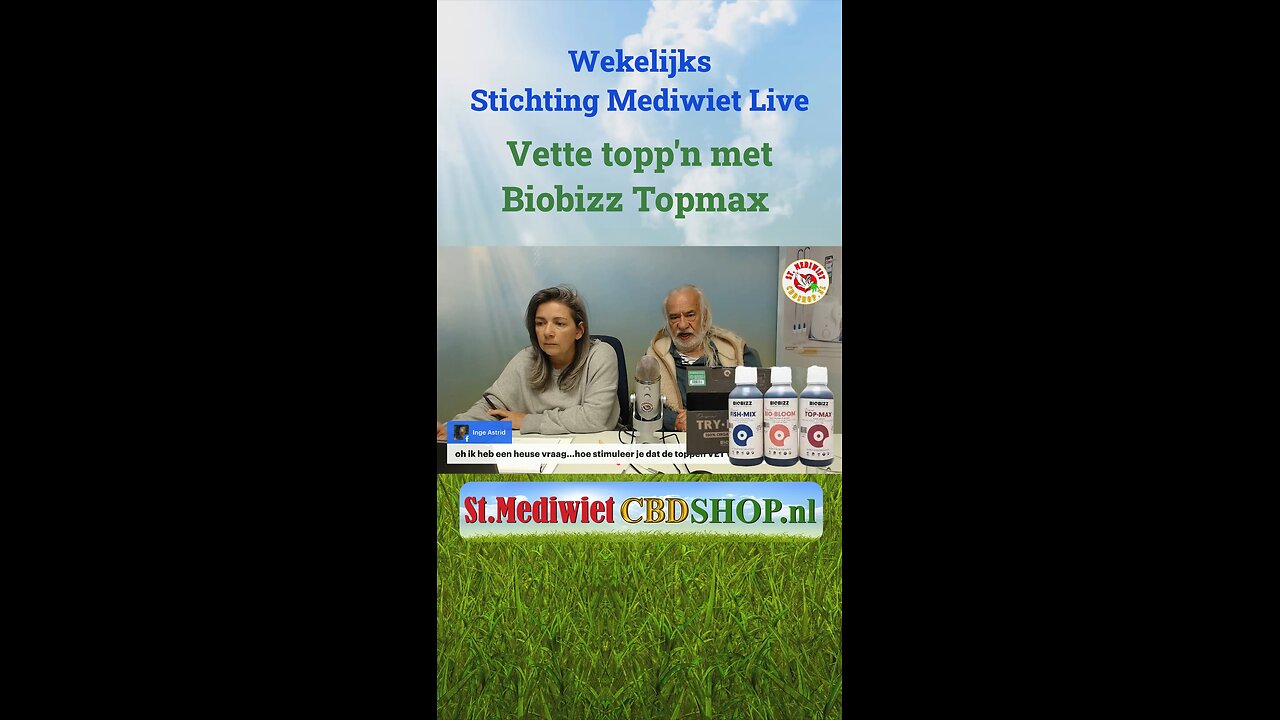 Vette topp'n met Biobizz Topmax