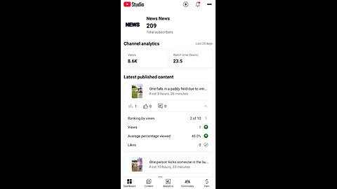 Becoming a YouTuber was my dream.