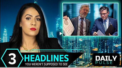 Johnson SHUTS DOWN Epstein Vote, FDA Gone Rogue & AI Companies Sound Alarm | Daily Pulse Ep 71