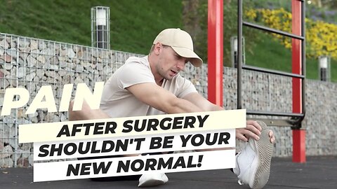 Pain After Surgery Shouldn't Be Normal