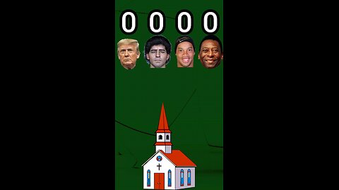 Donald trump's vs Maradona vs Ronaldinho vs Pele
