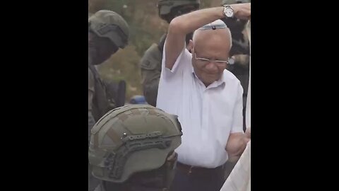 Holocaust survivor with YAMAM (Israeli elite Border Police)