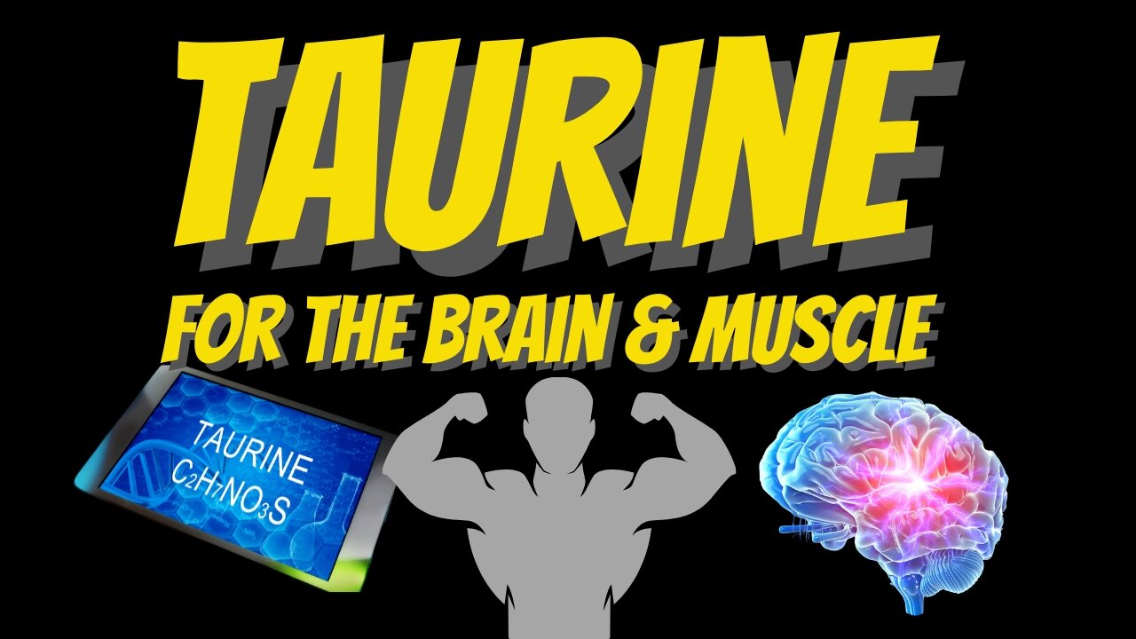 Build muscle, and brains with Taurine from the carnivore diet