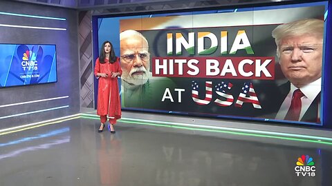 India Hits Back At USA India's Crude Oil Imports India-US Tariff Tussle