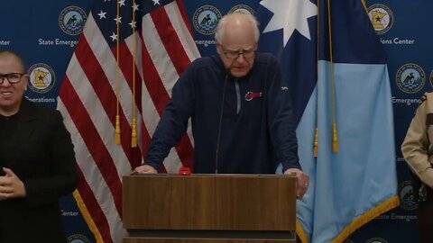 Breaking Video! Governor Tim Walz Calls For A Military Uprising Against President Trump’s ICE Operations In Minnesota