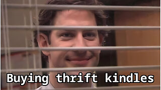 I found a kindle in the thrift store...