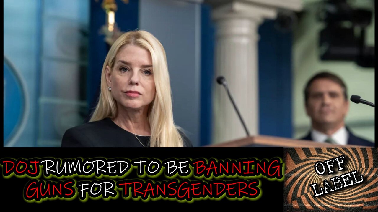 Dept. Of Justice Is Considering Making Firearms Illegal For Transgenders In Lieu OF Trans Shooters