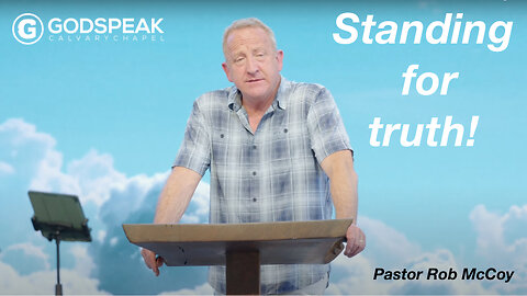 Standing for truth!