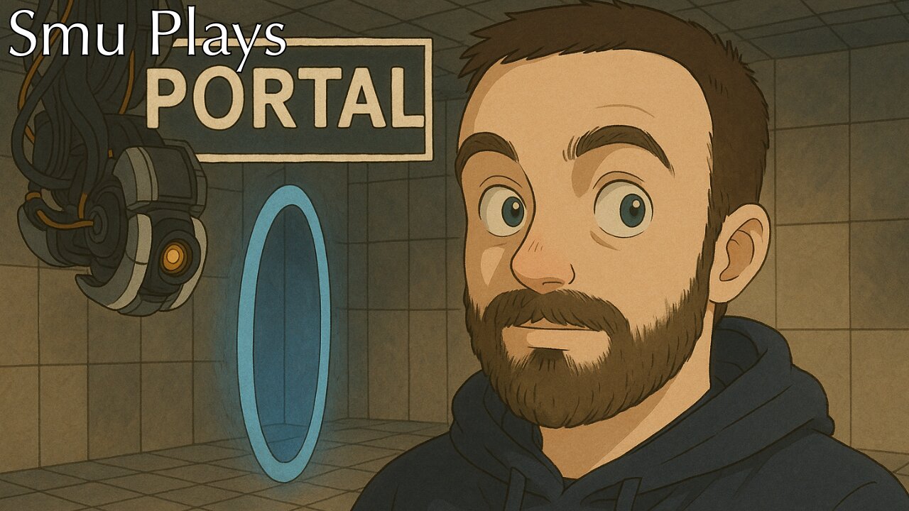 Smu plays: Portal [Full Playthrough] - The Cake Is A Lie!