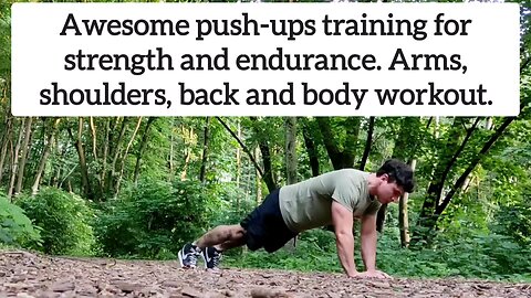 Push-ups training