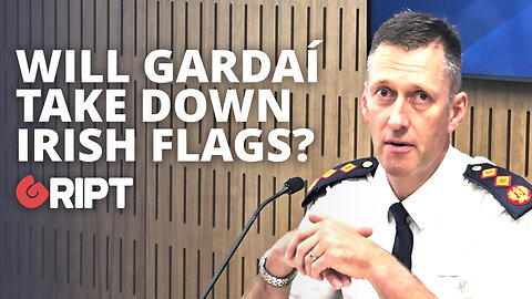 Garda Commissioner won't rule out Gardaí taking down tricolours