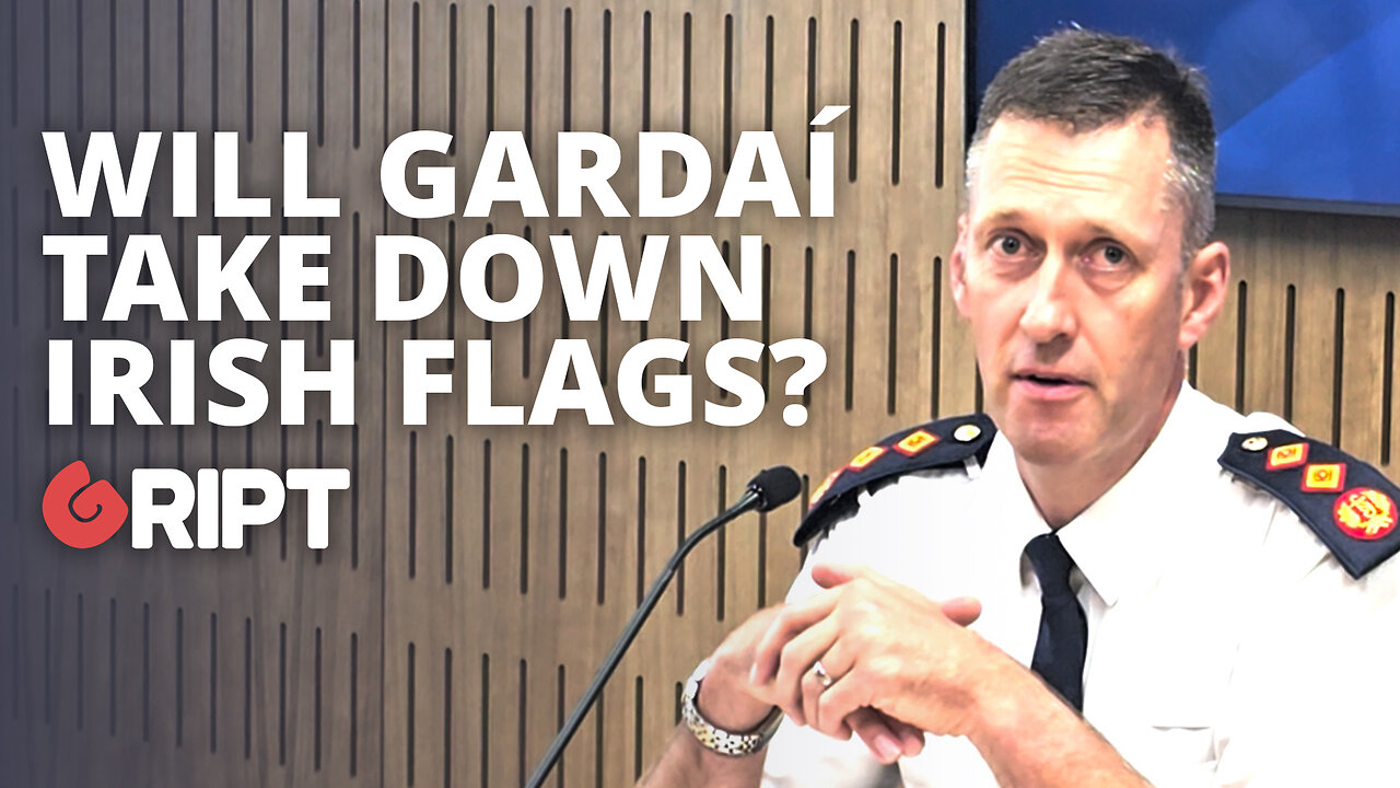 Garda Commissioner won't rule out Gardaí taking down tricolours