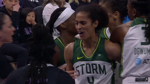 🫢 DOUBLE TECHS, Skylar Diggins & Tiffany Hayes CUSS OUT each other | WNBA women's basketball