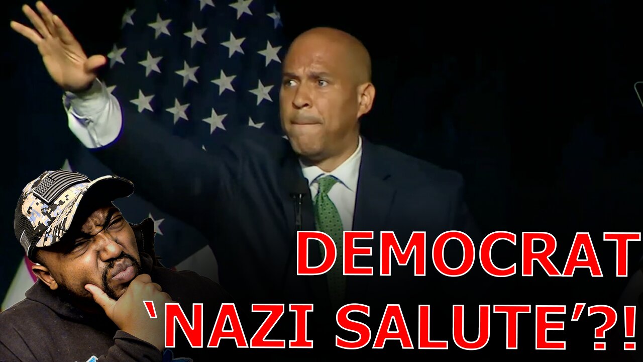 Liberal Media SILENT After WOKE Democrat DOES 'HITLER SALUTE' At UNHINGED California Democrat Rally!