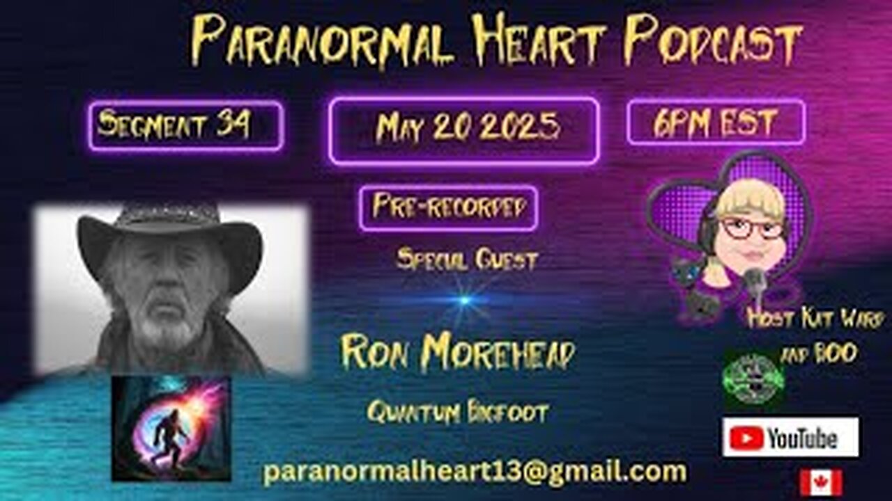 Paranormal Heart Podcast - Ron Morehead - Quantum Bigfoot