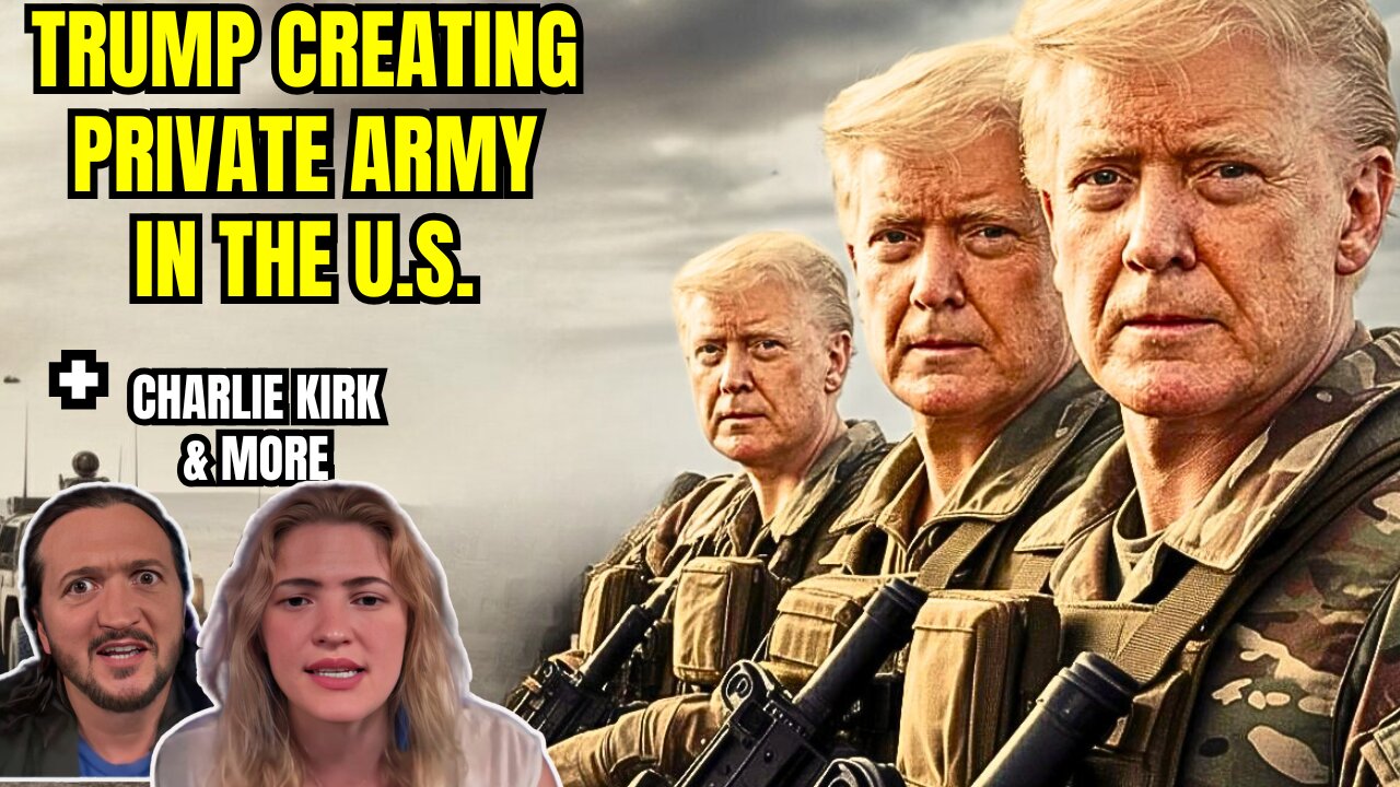 LIVE: Charlie Kirk / Trump Creating Personal Army / Bolsonaro Convicted