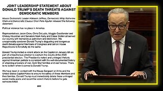 HANG TRAITORS: Senator Schumer Misrepresents President Trump's Warning That