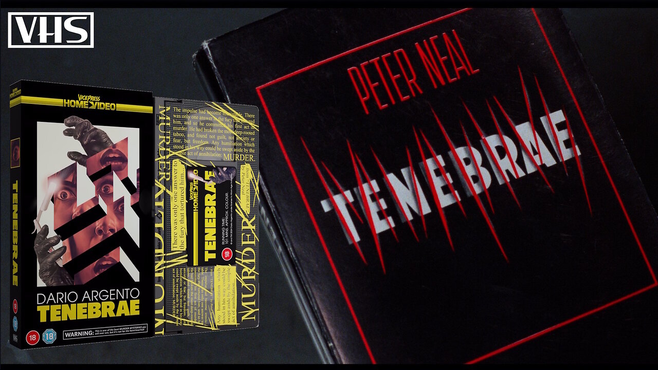 Tenebrae [Vice Press Collector's Edition VHS - PAL/UK/EU & NTSC/US]
