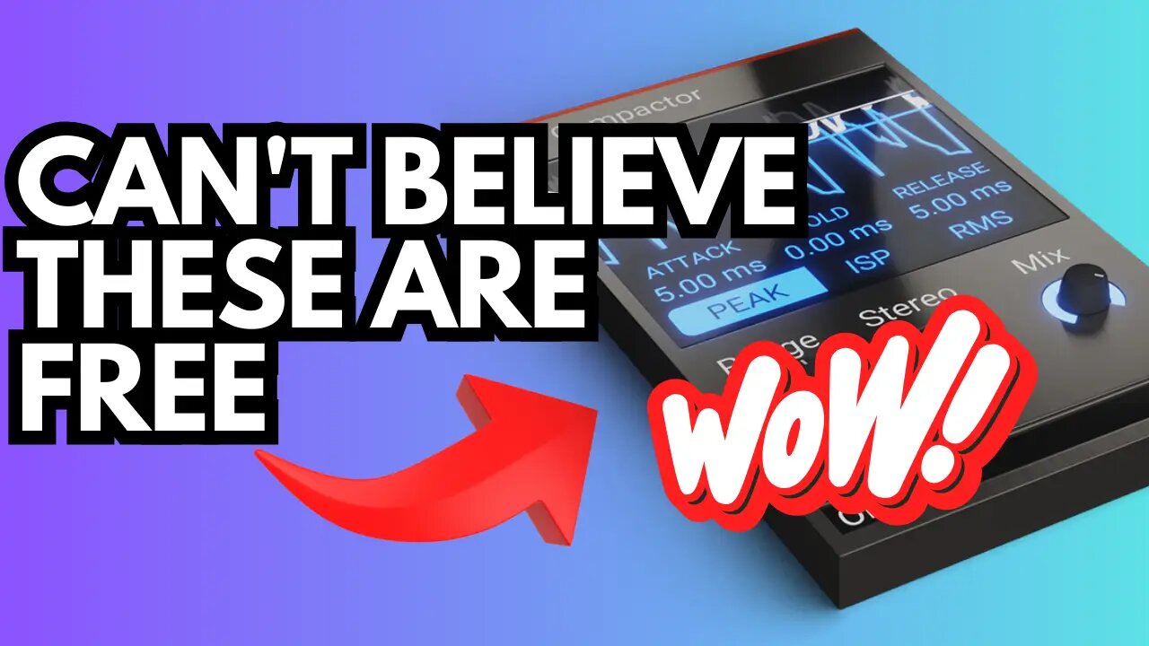 Free TrackSpacer Alternative + 35 FREE Plugins You NEED in Your DAW Today!