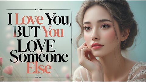 I Love You, But You Love Someone Els
