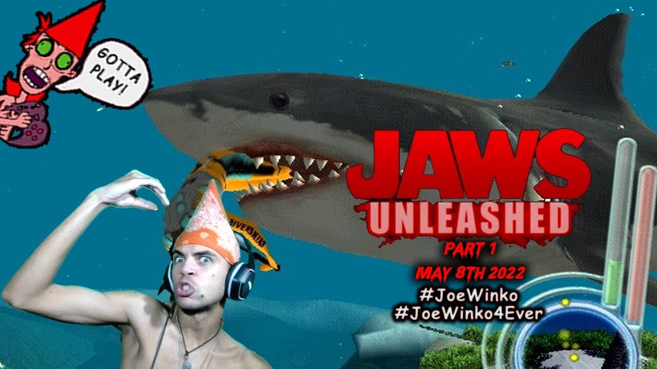 Jaws Unleashed (Part 1) - PS2 Gaming Livestream (May 8th 2022) - Joe Winko