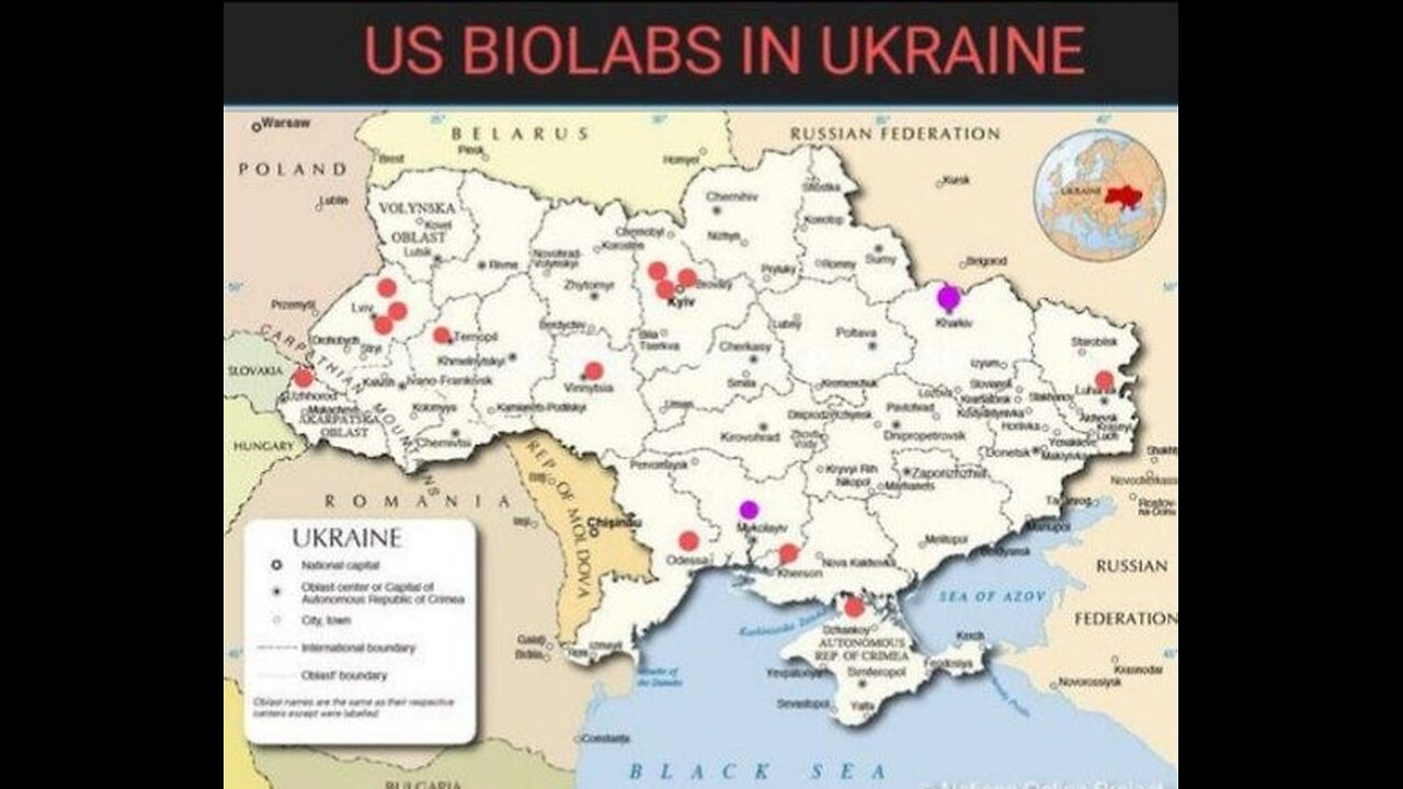 Tulsi Gabbard "US -Funded bio labs in Ukraine when the Russia-Ukraine war kicked off for this very reason. Who knows what kinds of pathogens are in these labs and if released could create another Covid like pandemic."