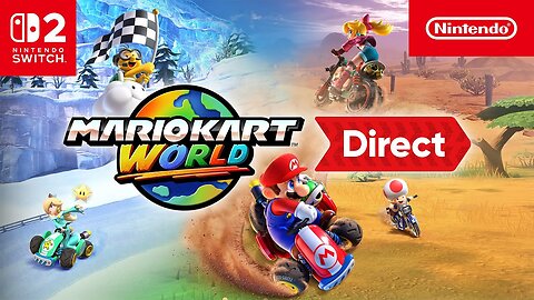 Mario Kart World Direct 4.17.2025 [4k60]