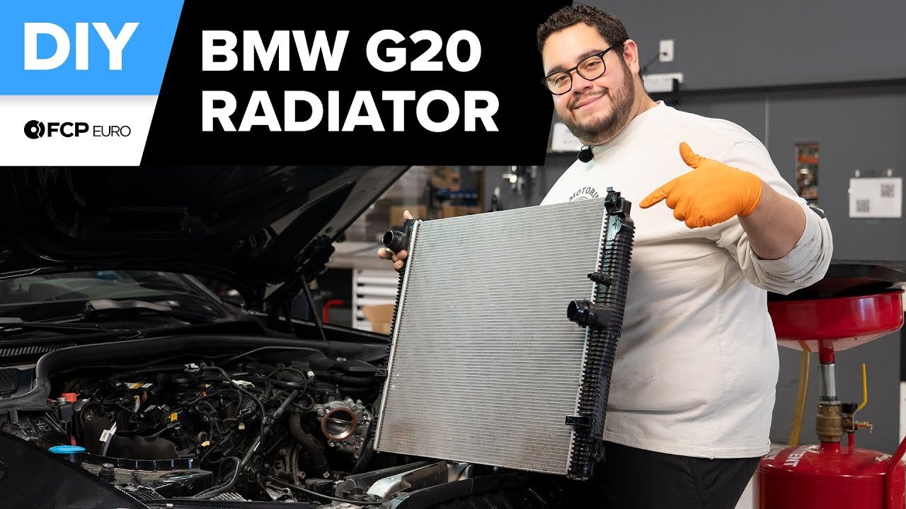 BMW 330i Radiator Replacement DIY (2019-Present BMW G20, G22 430i, G42 230i)