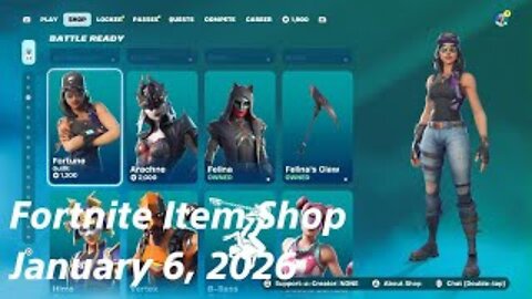 Fortnite Item Shop|January 6, 2026